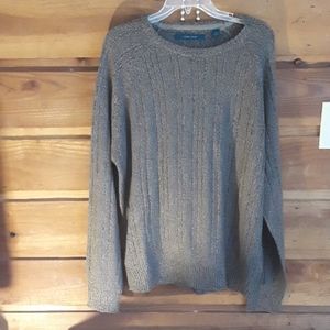 Charcoal Brown Perry Ellis Sweater